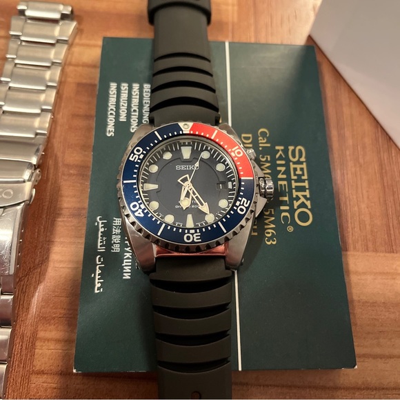 Seiko Kinetic Diver SKA369 Mint New Capacitor - Picture 8 of 8